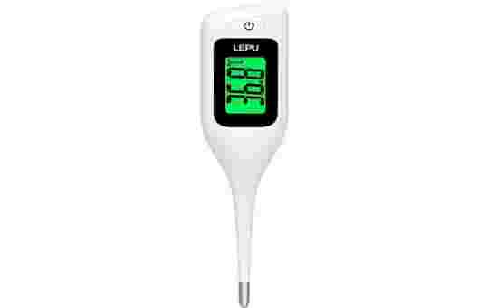 What is the red liquid in a thermometer and is it dangerous?