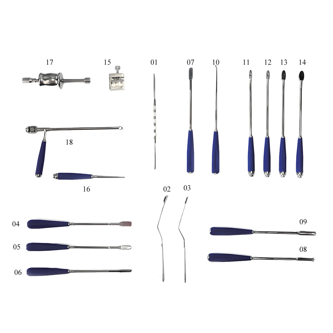 Instrumenten set für Thorakolumbar-Cage (I)