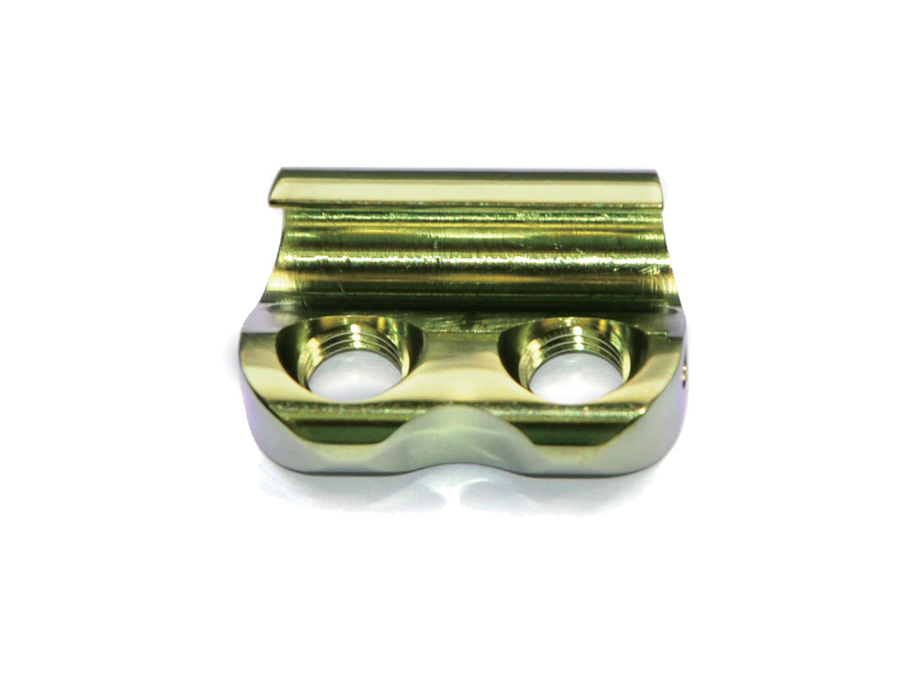 Klammer 04 Einzels tange Doppel loch (Halb haken)